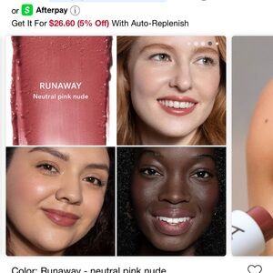 Ilia balmy tint hydrating lip balm-runaway